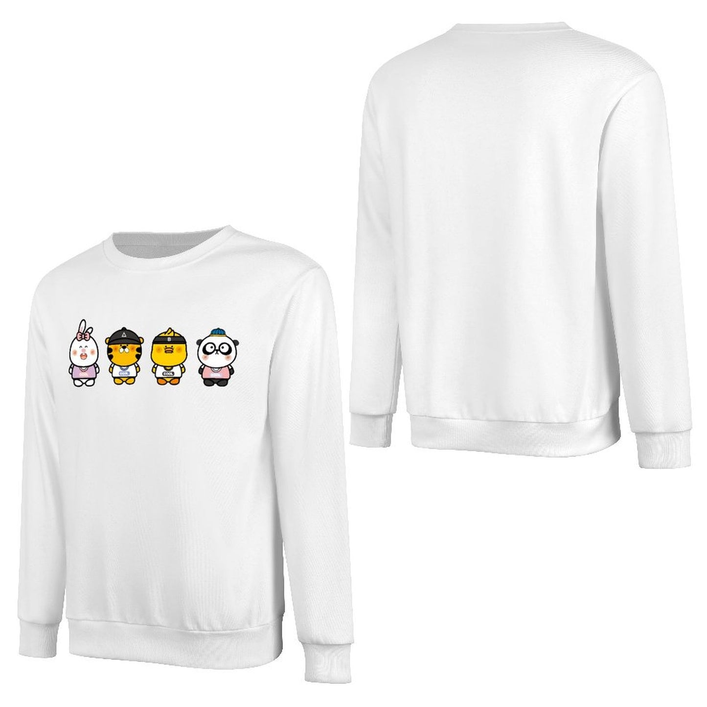 Front Patterned Long Sleeve TopComfortSeries Made-to-Order