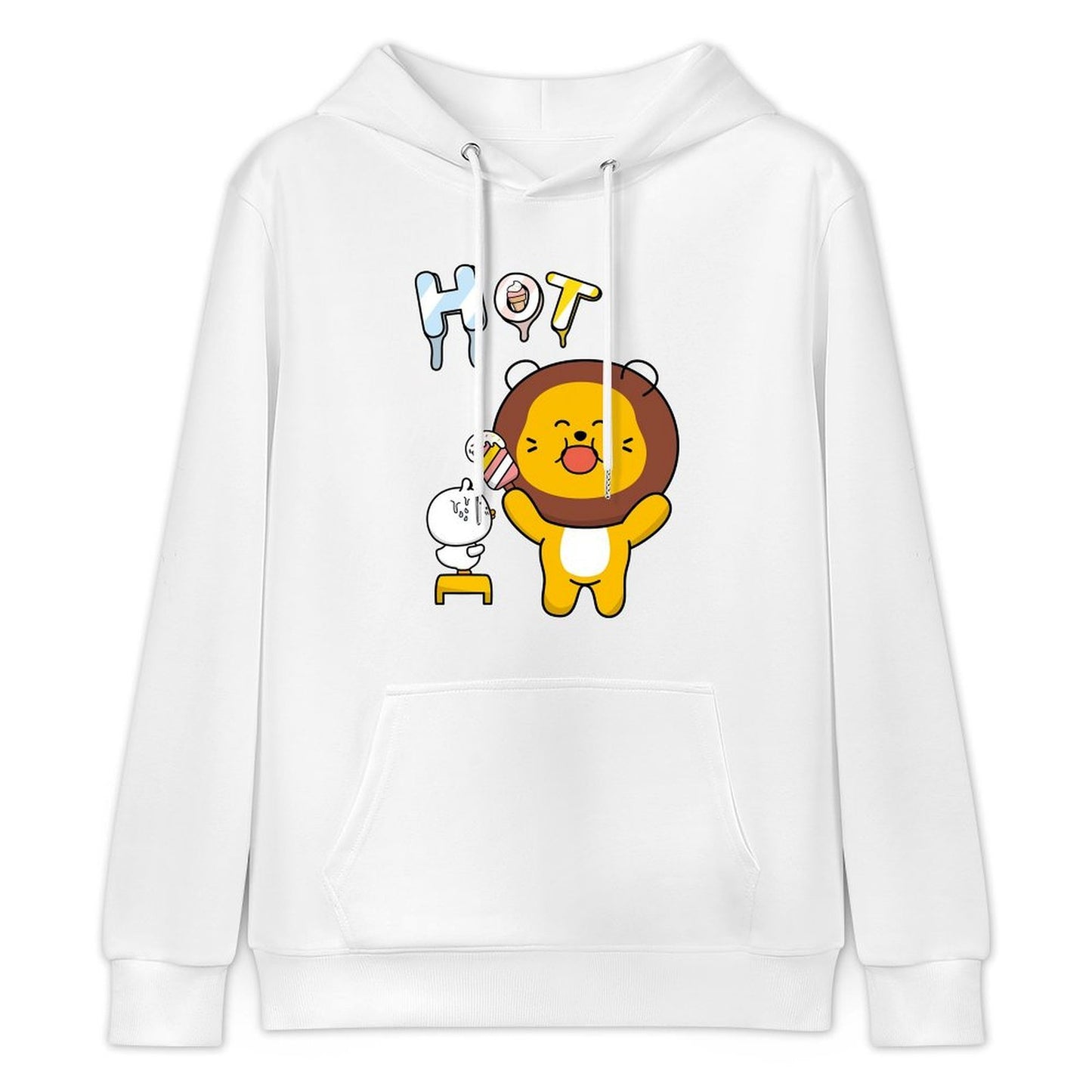 Breathable Recycled Front Graphic Hoodies