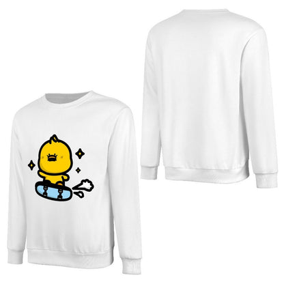 Front Patterned Long Sleeve TopRelaxFit TrueStyle