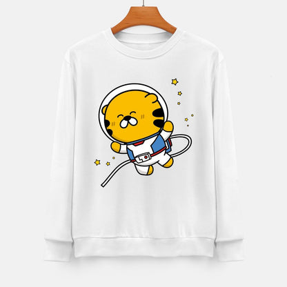 Front Patterned Long Sleeve TopPlain Promotional