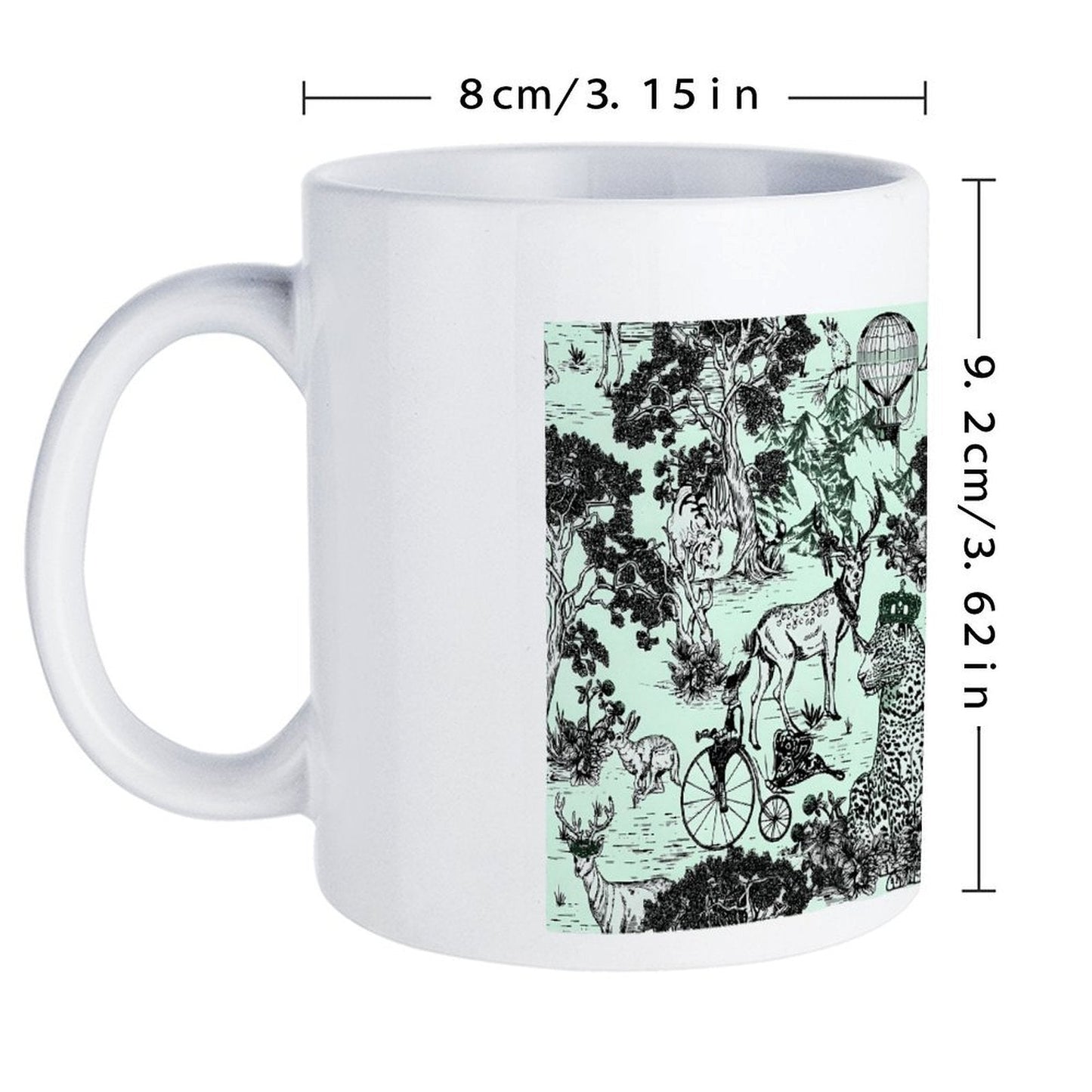 Minimalist Custom Coffee Cup