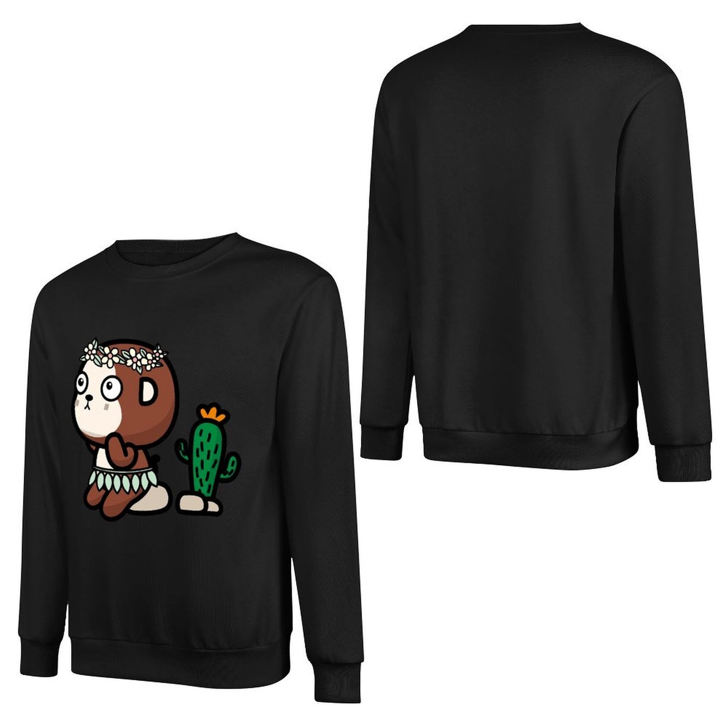 IPBR 250g Crew Neck Long Sleeve Sweatshirt Front GraphicCrew Neck Long Sleeve Sweatshirt4001201
