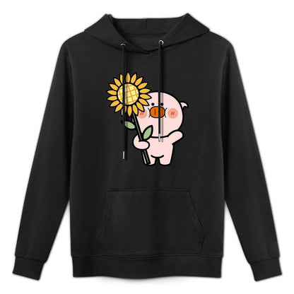 PureStyle Tear-Resistant Front Graphic Hoodies