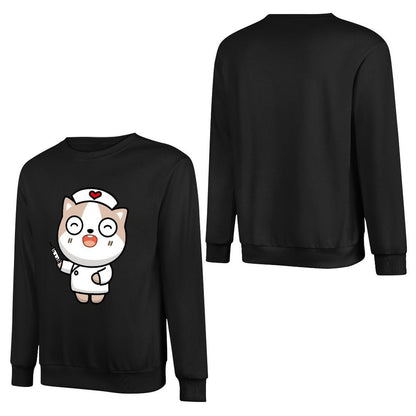 IPBR 250g Crew Neck Long Sleeve Sweatshirt Front GraphicCrew Neck Long Sleeve Sweatshirt4000116