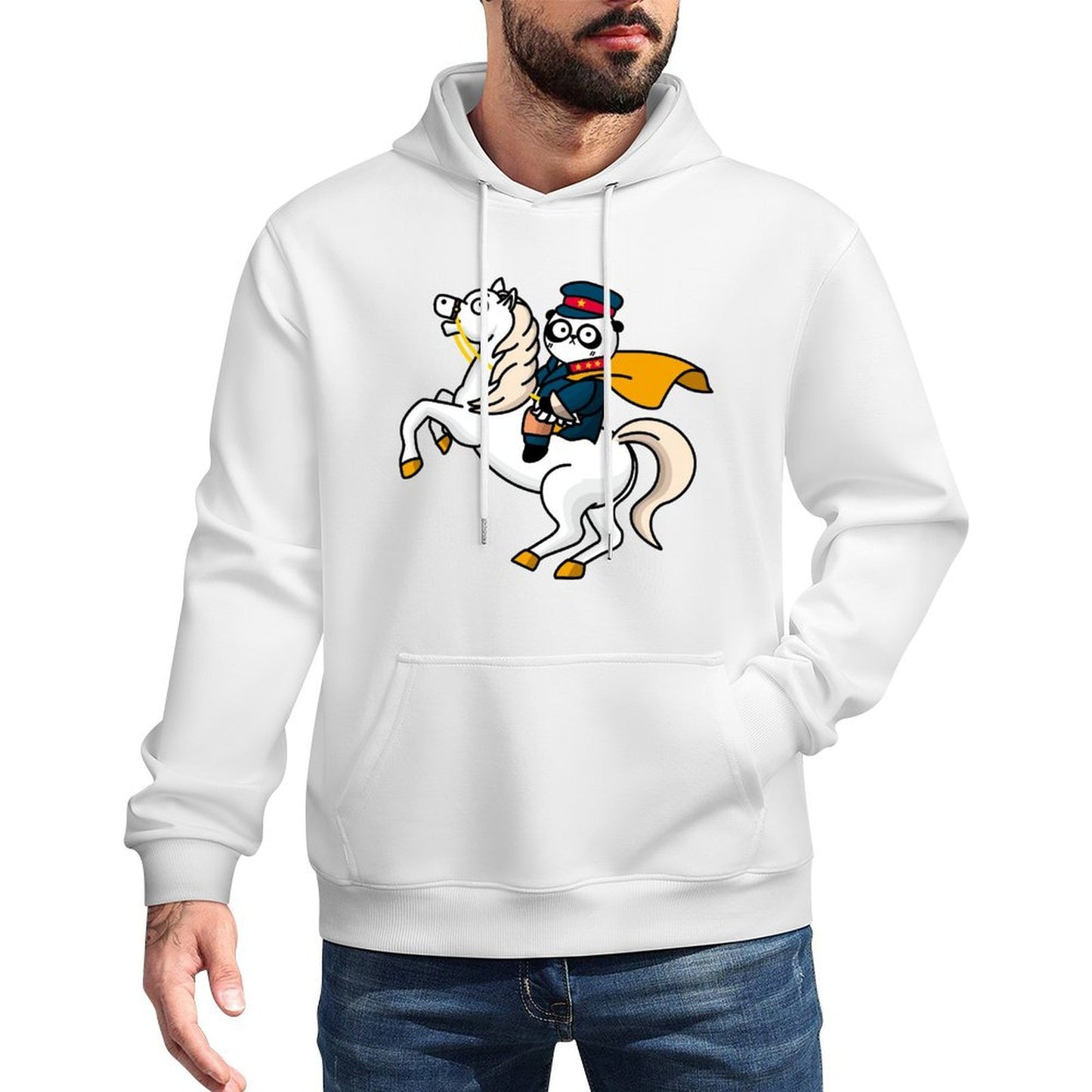 IPBR 250g Hooded Pocket Sweatshirt Front GraphicMen's Hooded  Sweatshirt4003755