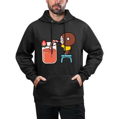 IPBR 250g Hooded Pocket Sweatshirt Front GraphicMen's Hooded  Sweatshirt4000851