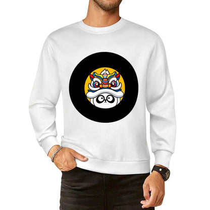 Front Patterned Long Sleeve TopRelaxed ClassicFit