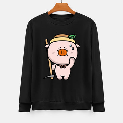  Front Patterned Long Sleeve TopSoftLine EverydaySeries