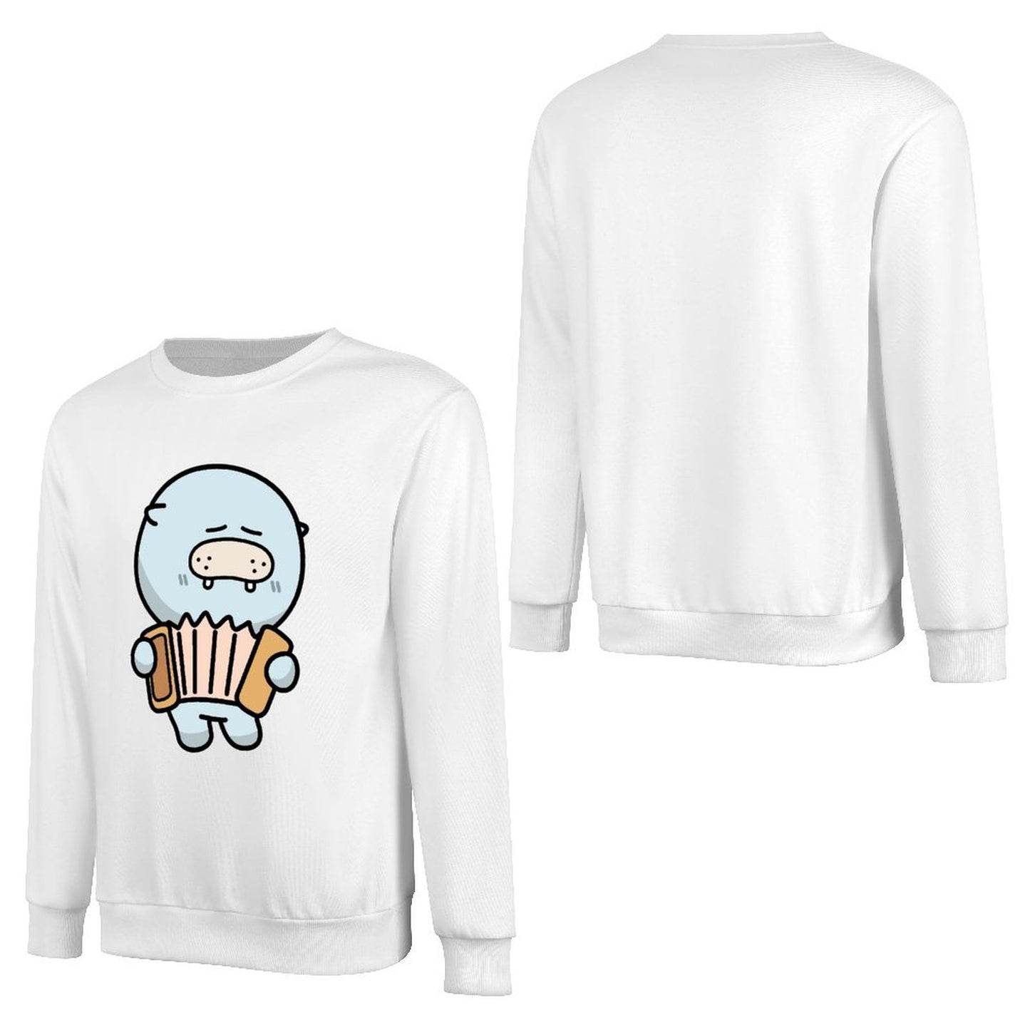 Front Patterned Long Sleeve TopStreetStyle Eco-Conscious