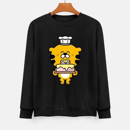  Front Patterned Long Sleeve TopEasyStyle Modern