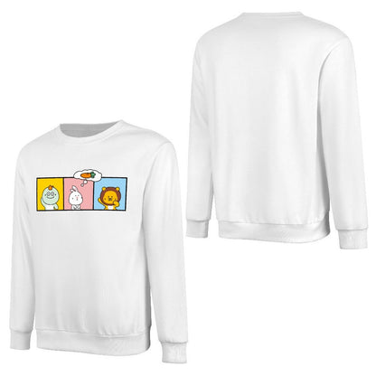 Front Patterned Long Sleeve TopRefined Tear-Resistant