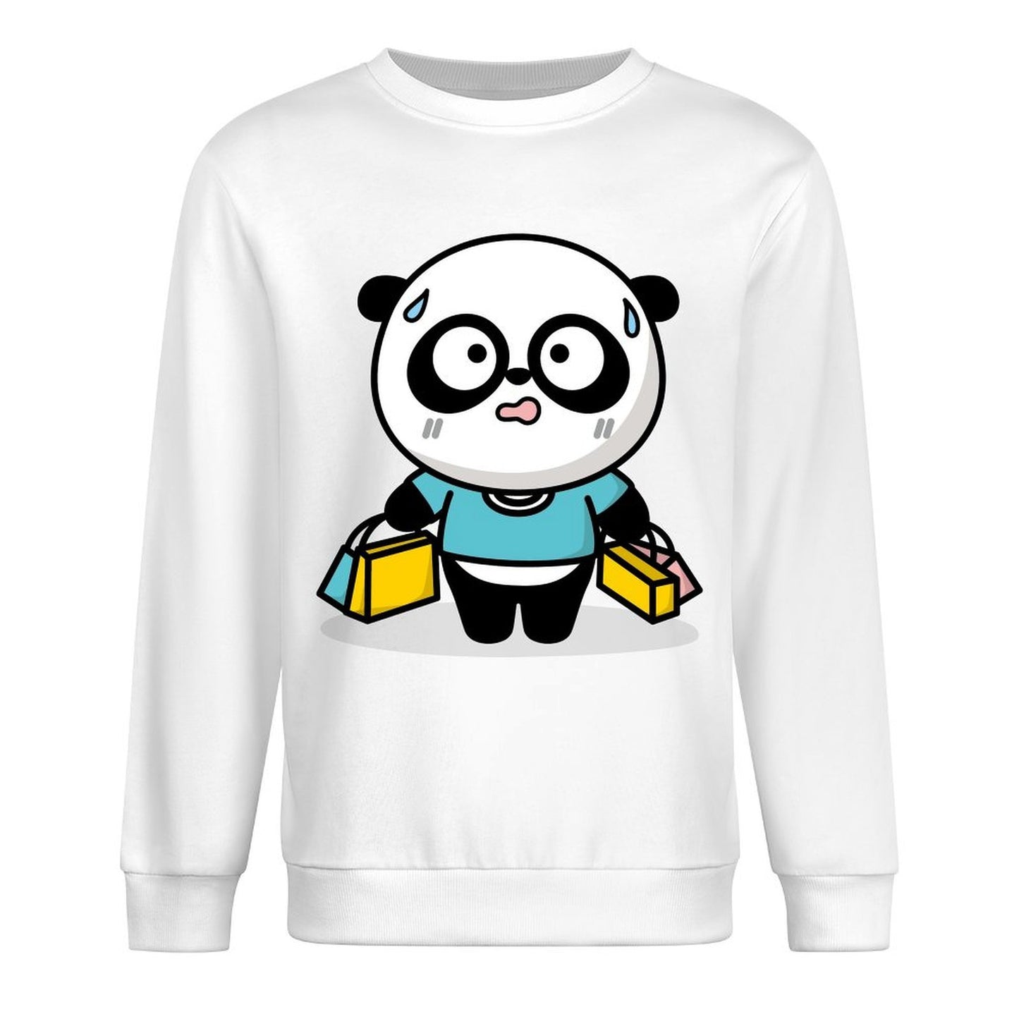 Front Patterned Long Sleeve TopSoftFeel Promotional