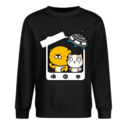 Front Patterned Long Sleeve TopStrong Clean