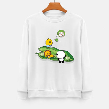 Front Patterned Long Sleeve TopSeries PureStyle