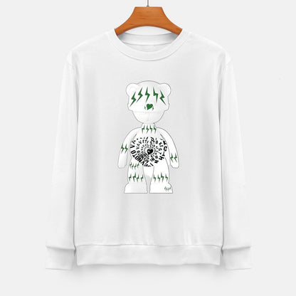 Long Sleeve With Front PatternRetro StreetFit