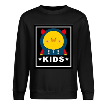 Front Patterned Long Sleeve TopNatural Regular