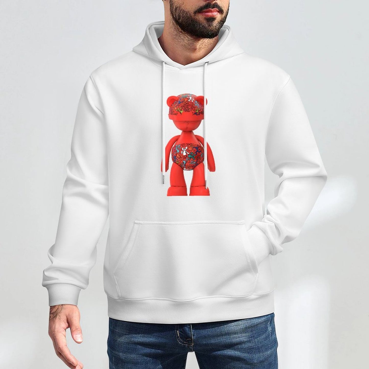Hoodie Front PatternUnisex Refined