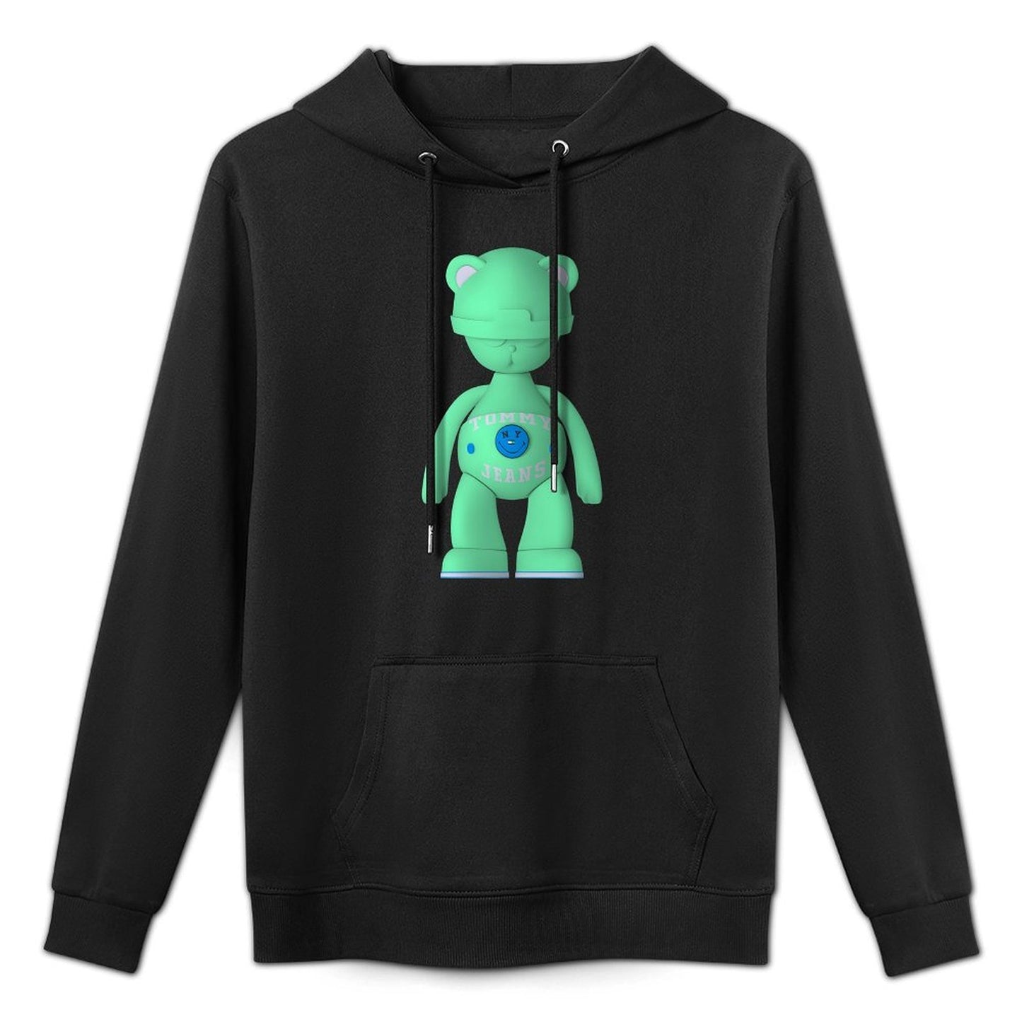 Hoodie Front PatternSoft-Touch Neutral