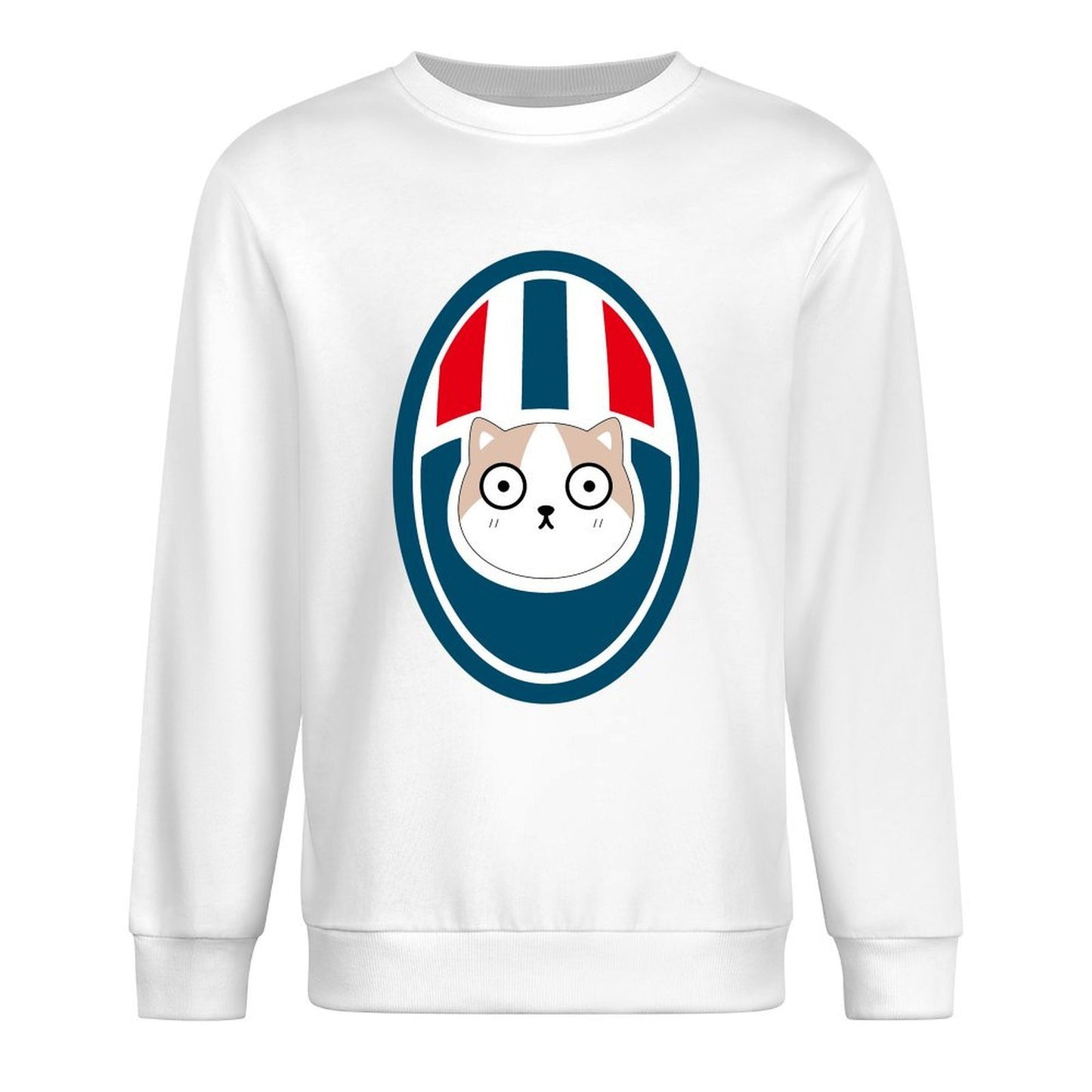 Front Patterned Long Sleeve TopAllSeason Breathable