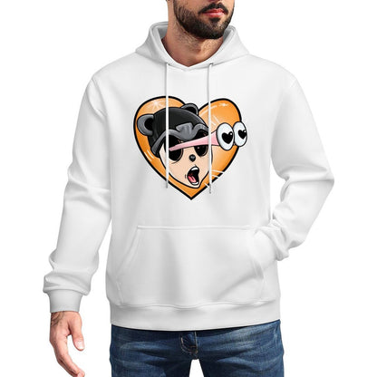 IPIB 250g Hooded Pocket Sweatshirt Front GraphicMen's Hooded  Sweatshirt6000048-2