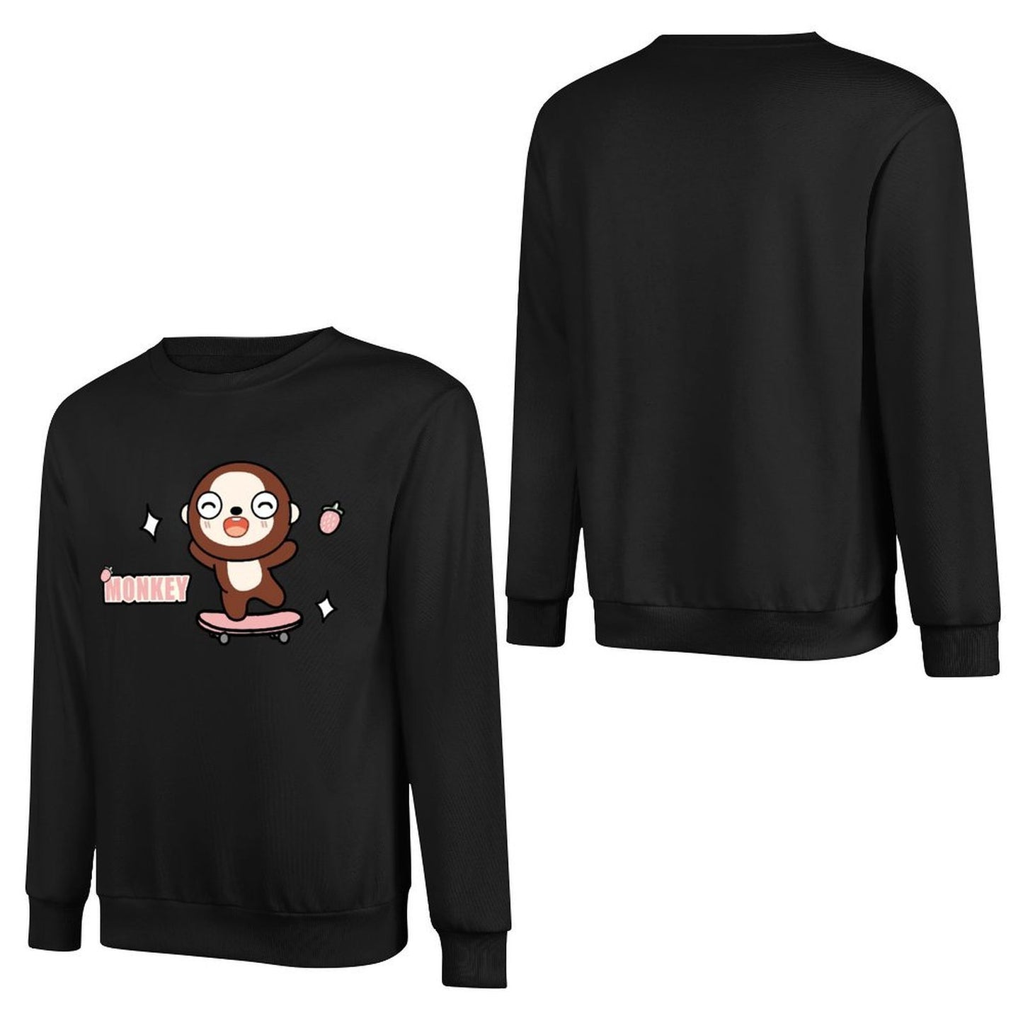 IPBR 250g Crew Neck Long Sleeve Sweatshirt Front GraphicCrew Neck Long Sleeve Sweatshirt4001486