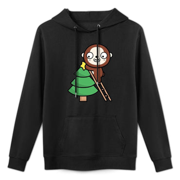 Easy-Care Plain Front Graphic Hoodies