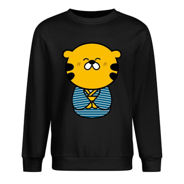 Front Patterned Long Sleeve TopClassic Fit EasyWear