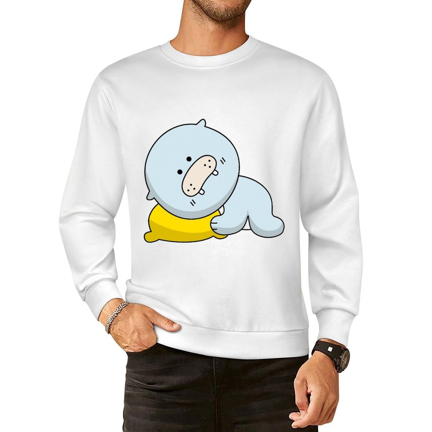 Front Patterned Long Sleeve TopOutdoor EssentialFit