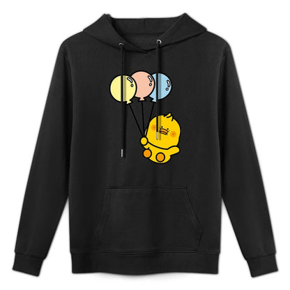 Long Lasting Active Front Graphic Hoodies