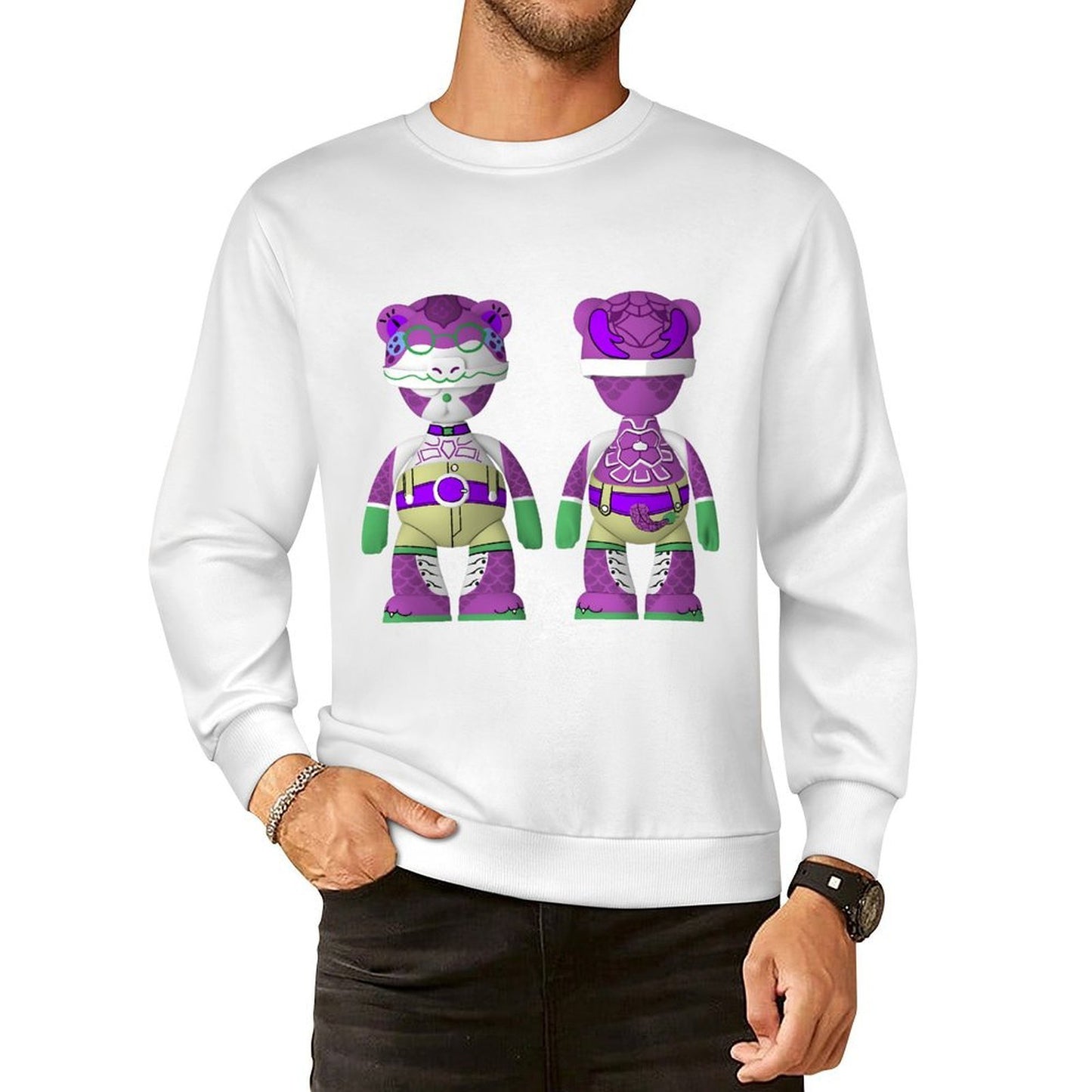 Long Sleeve With Front PatternSoftFeel Promotional