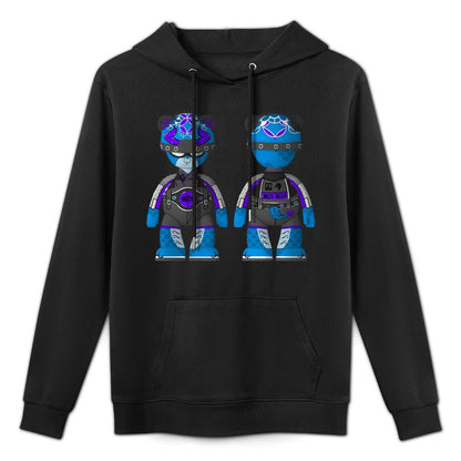 IPIB 250g Hooded Pocket Sweatshirt Front GraphicMen's Hooded  Sweatshirt6000095-1