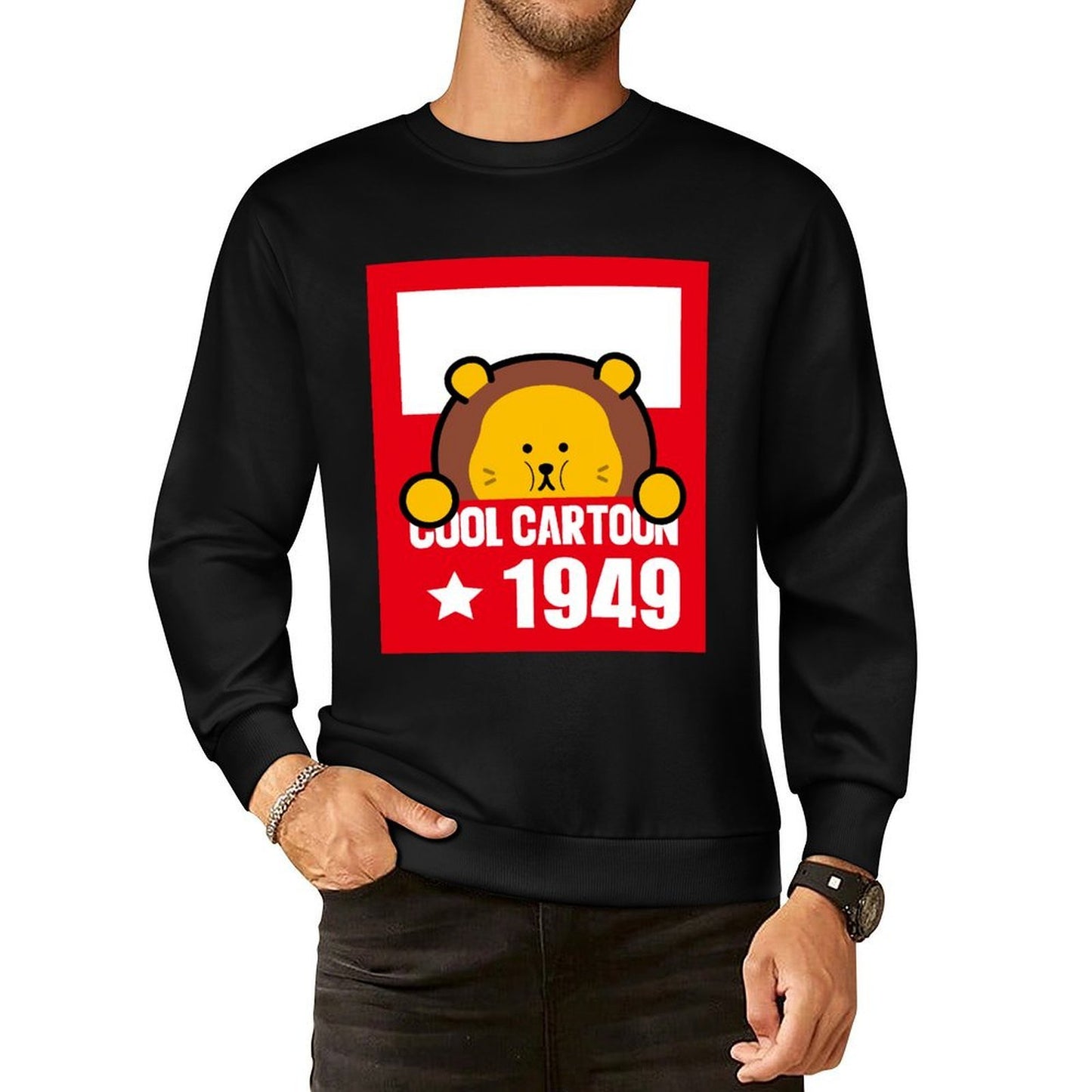 Front Patterned Long Sleeve TopMade-to-Order SoftTouch