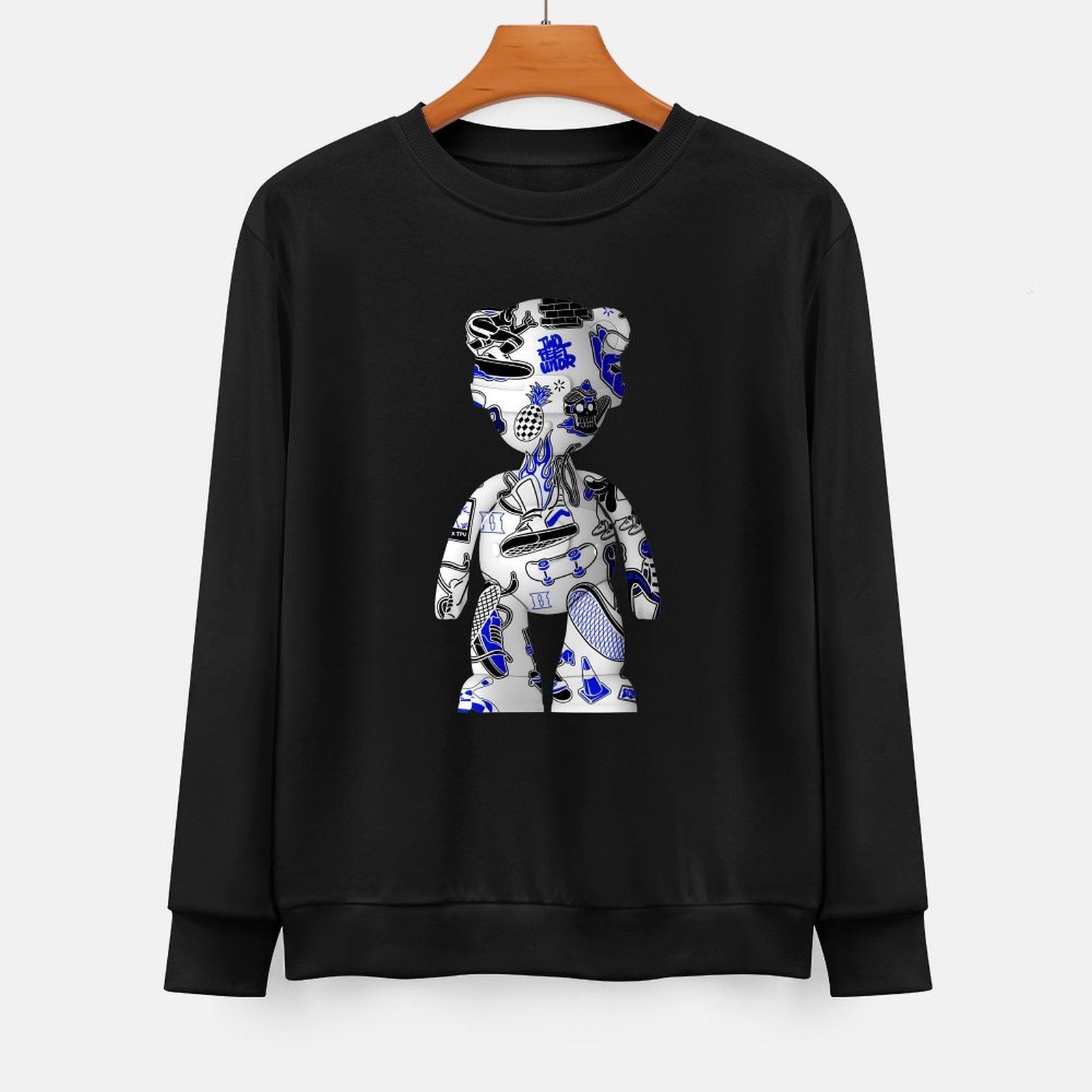 Long Sleeve With Front PatternSmooth Basic