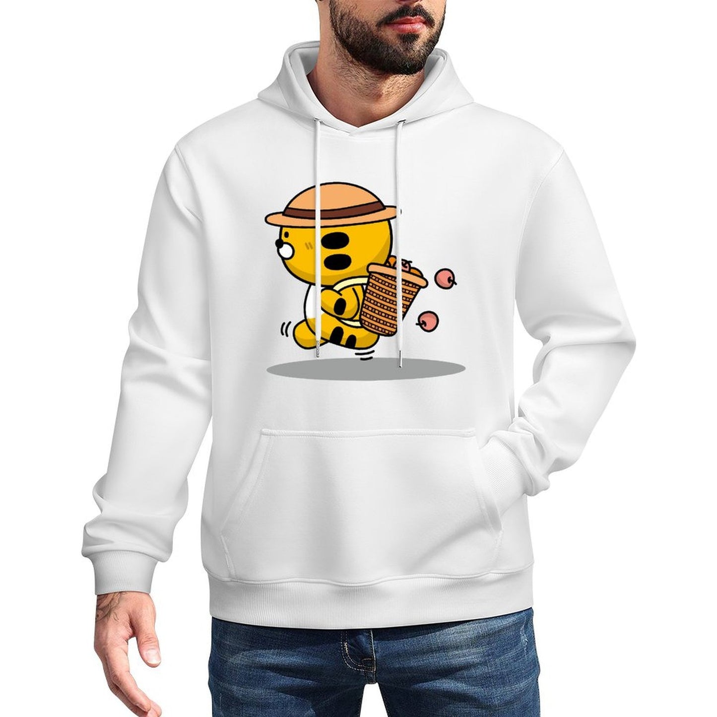 StreetFit Crew Neck Front Graphic Hoodies