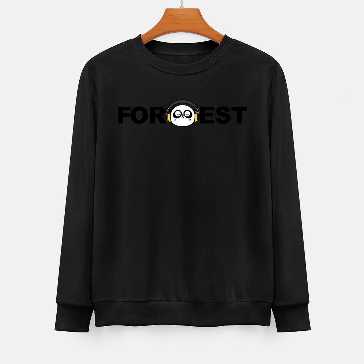 Front Patterned Long Sleeve TopEverydayComfort Classic