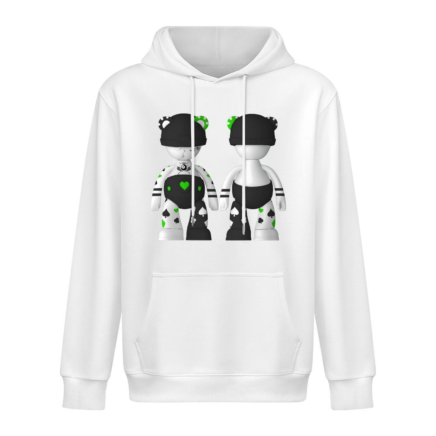 Hoodie Front PatternSeamless Performance