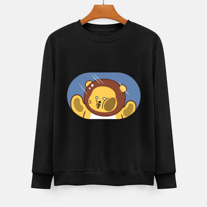  Front Patterned Long Sleeve TopSimple Long Lasting