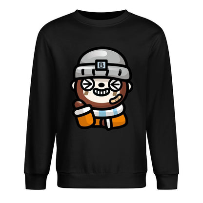 IPBR 250g Crew Neck Long Sleeve Sweatshirt Front GraphicCrew Neck Long Sleeve Sweatshirt4001044