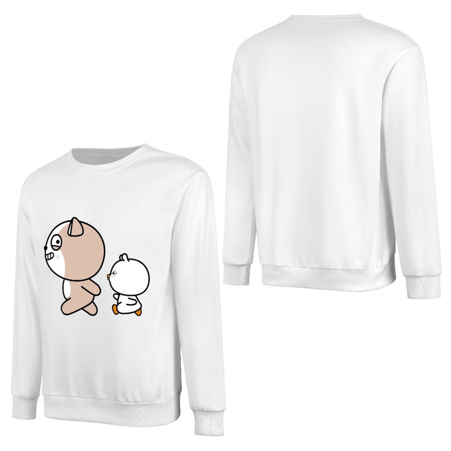 Front Patterned Long Sleeve TopEverydayFit Standard