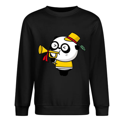 Front Patterned Long Sleeve TopSmoothWear TrueComfort