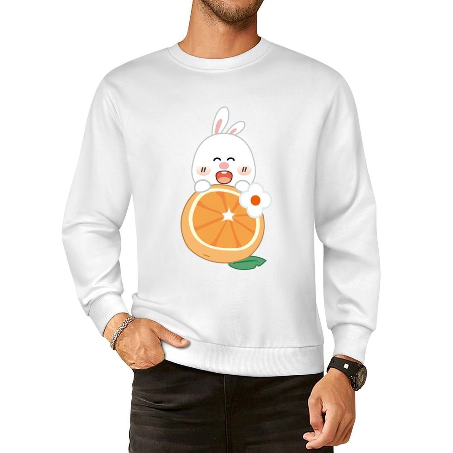 Front Patterned Long Sleeve TopStreetLine EverydayTee