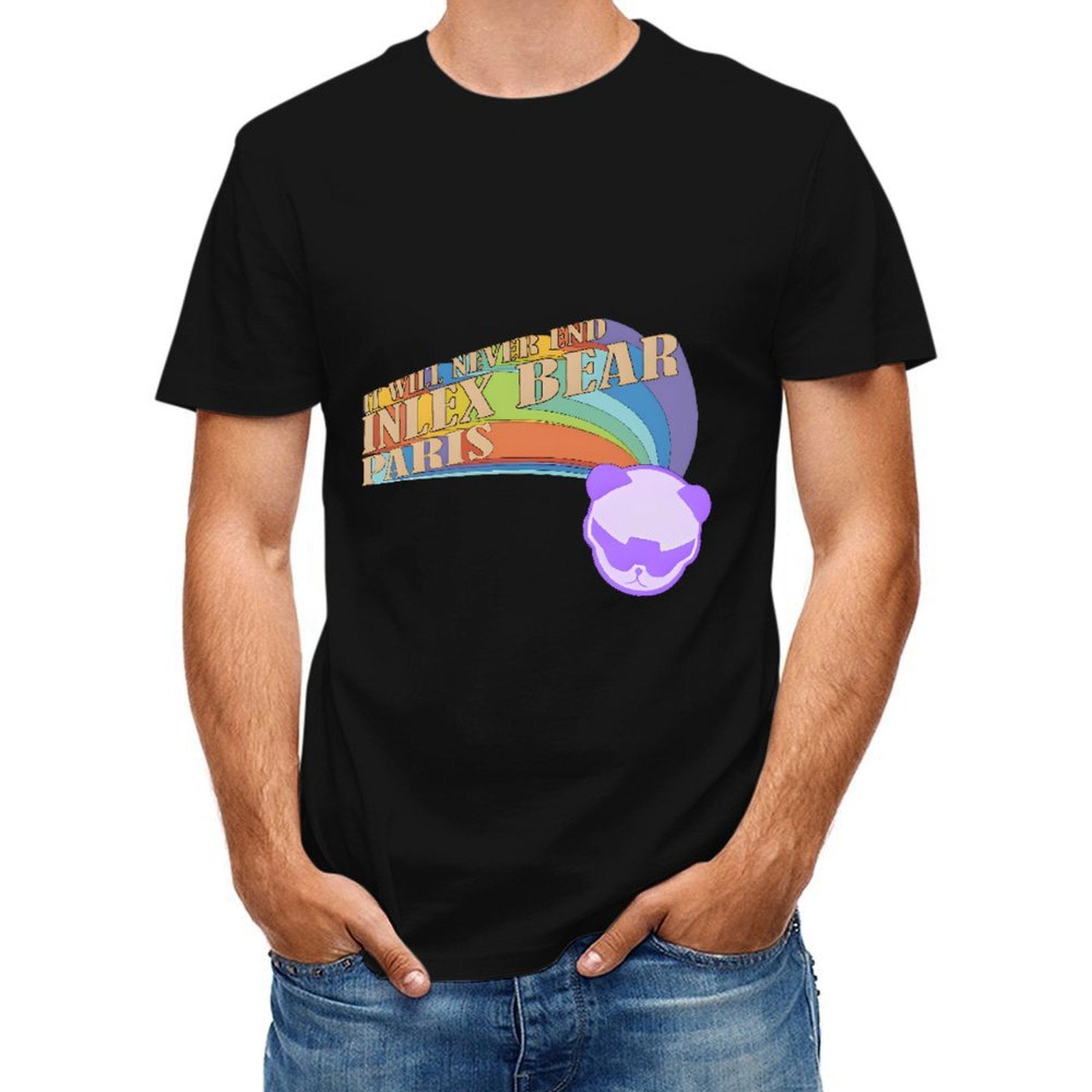 Inlex Bear T-shirtsHeat-Transfer TimelessComfort T-Shirt