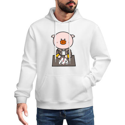 IPBR 250g Hooded Pocket Sweatshirt Front GraphicMen's Hooded  Sweatshirt4001573