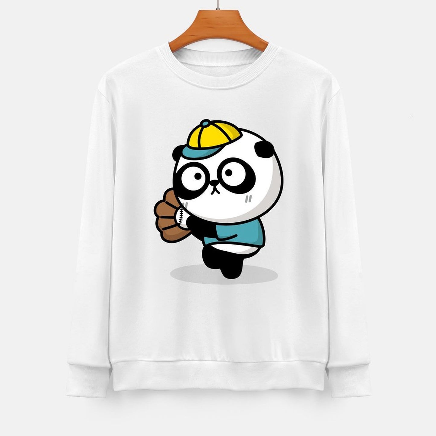 Front Patterned Long Sleeve TopEasyWear ClassicSeries