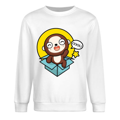 Front Patterned Long Sleeve TopSimple ClassicLine