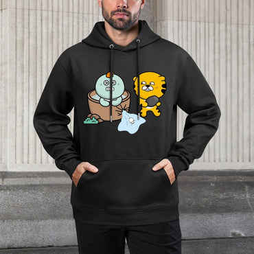 IPBR 250g Hooded Pocket Sweatshirt Front GraphicMen's Hooded  Sweatshirt4001509