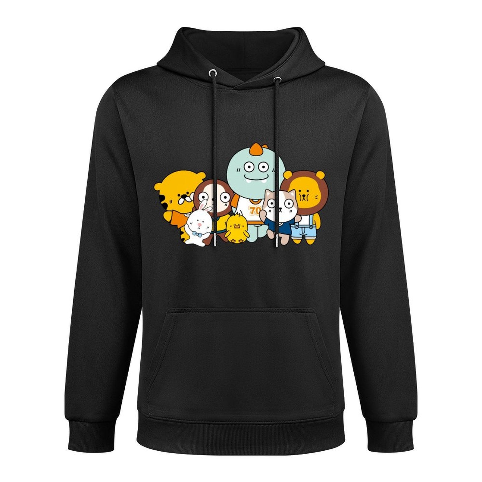 Wrinkle-Free Unisex Front Graphic Hoodies