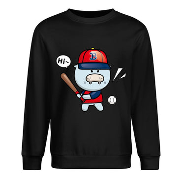 Front Patterned Long Sleeve TopTimelessComfort EverydayComfort