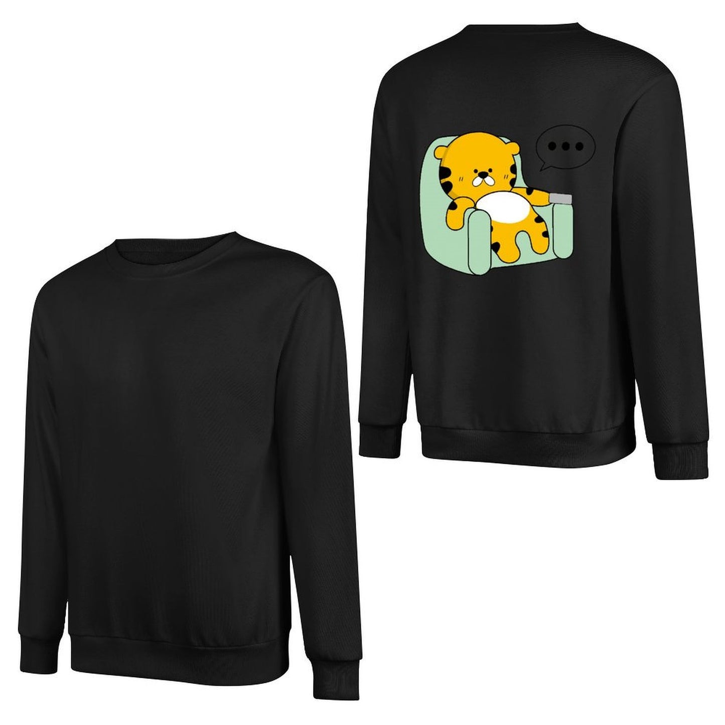 Crew Neck Long Sleeve Sweatshirt 4000618