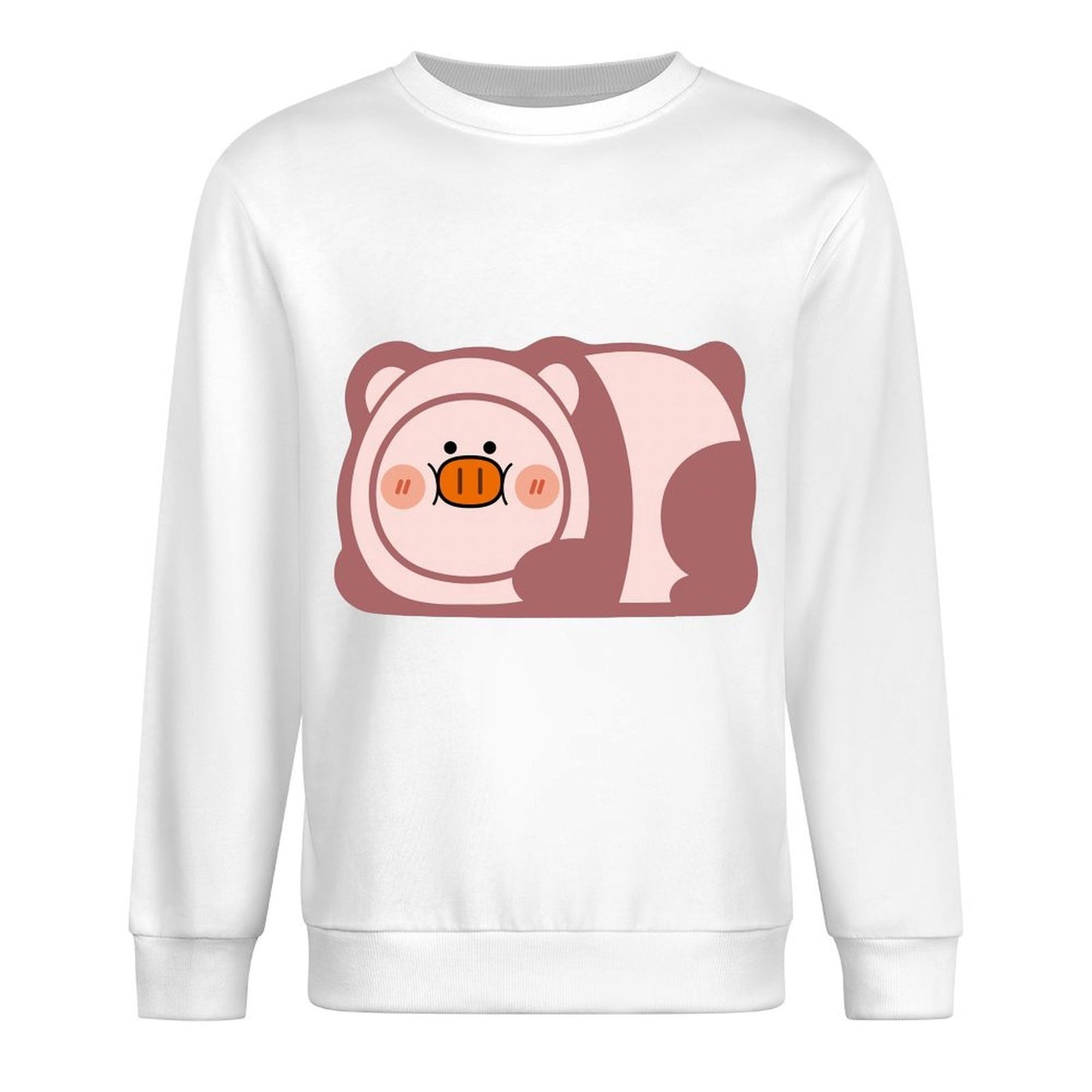 Front Patterned Long Sleeve TopClassicSeries 100% Cotton